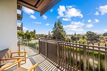 Private terraces and balconies with city or mountain views*